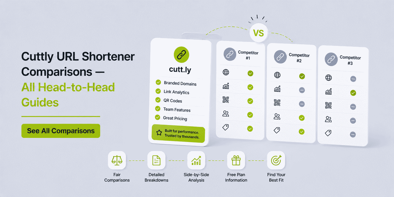 Cuttly URL Shortener Comparisons — All Head-to-Head Guides