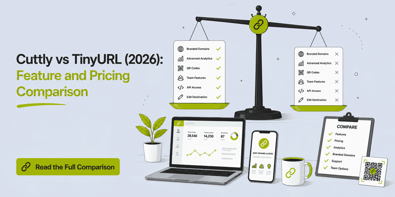 Cuttly vs TinyURL (2026): Feature and Pricing Comparison