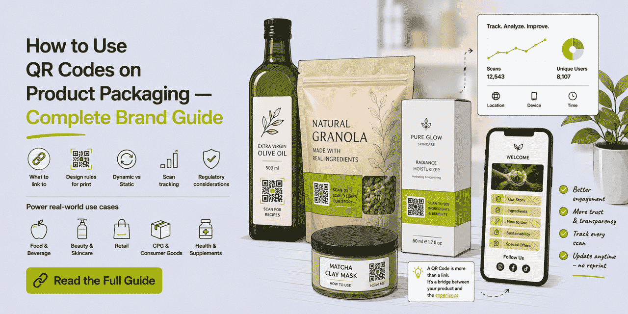 How to Use QR Codes on Product Packaging — Complete Brand Guide