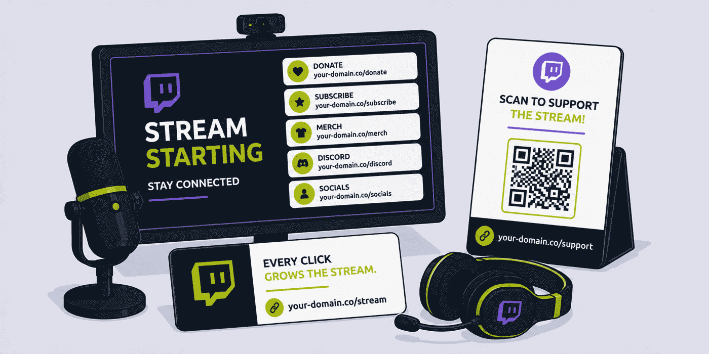 URL Shortener for Twitch Streamers — The Complete Guide