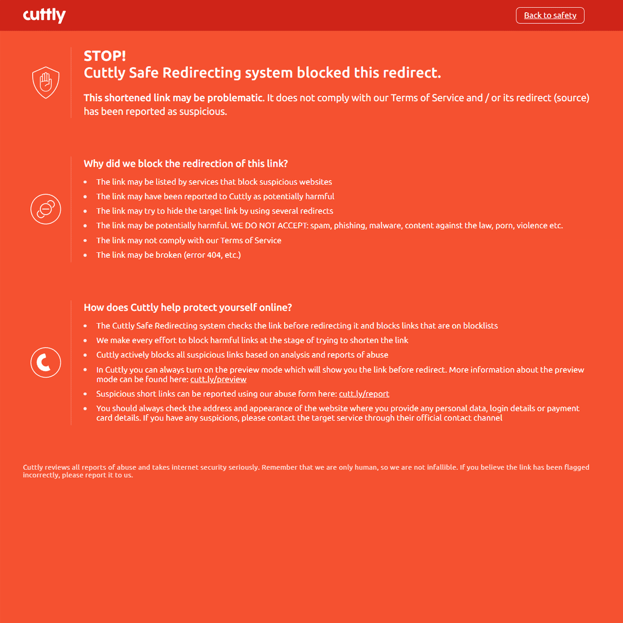 Cuttly Guard and crawler checks