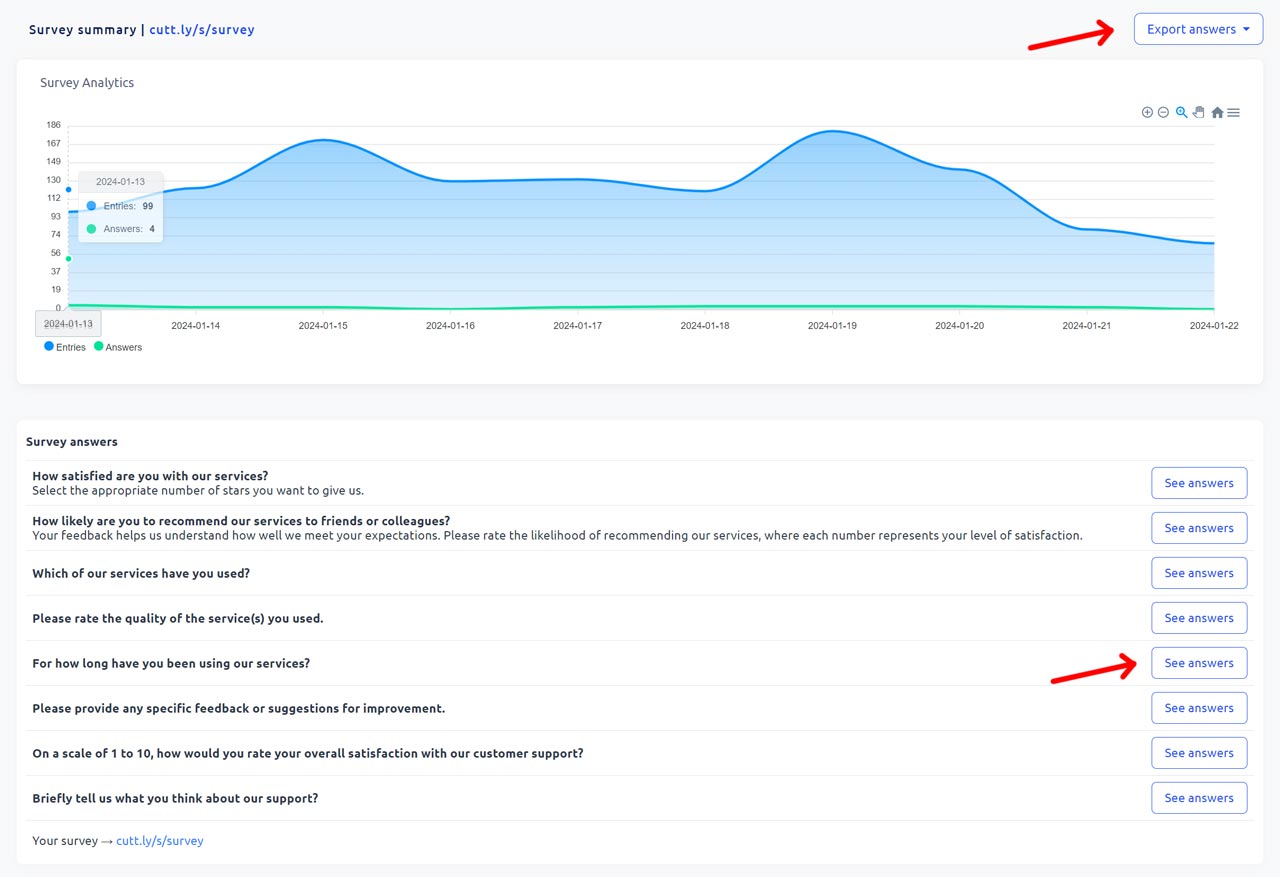 Cuttly - url shortener